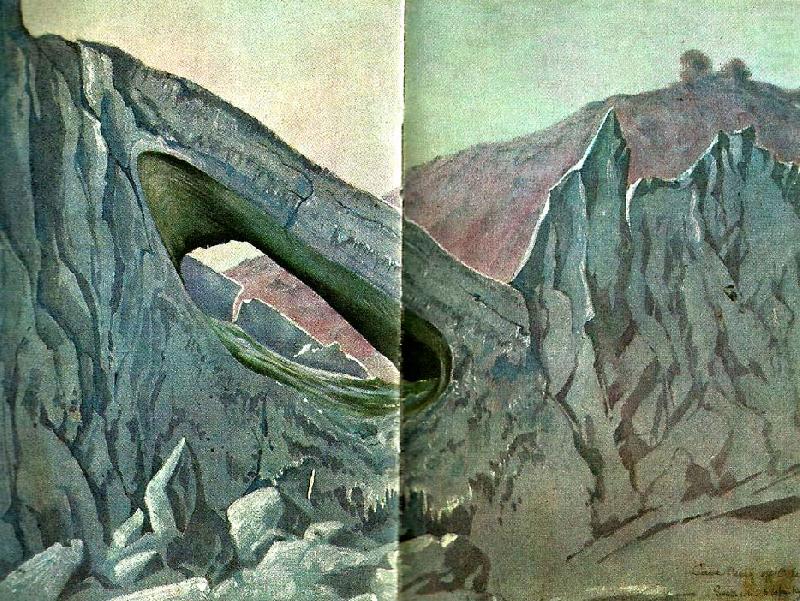 unknow artist wilson fangade med stor inlevelse dramatiken och ogastvanligheten i polarlandskapet i manga av sina skisser china oil painting image